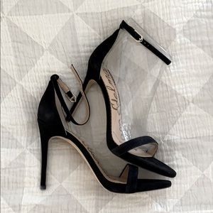 Sam Edelman Arielle Suede Sandals in Black - Size9